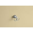 thumbnail image 3 of Moen Banbury Series Y2603BN Robe Hook, 35 lb, 2-Hook, Zinc, Brushed Nickel, Wall Mounting, 3 of 7