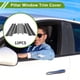 thumbnail image 2 of Moldura de Ventana de Pilar de Puerta Unique Bargains para BMW Serie 2 2016-2019 Patrón de Fibra de Carbono Negro Sticker Antirrayaduras para Cubrir los Postes del Pilar 12 Piezas, 2 of 7