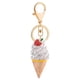 thumbnail image 1 of Llavero bonito con forma de helado para mujer, regalo de joyería (blanco), 1 of 5