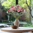 thumbnail image 4 of CuiLiyq Artificial Peony Flower Stems, Faux Silk Mini Ranunculus Bulk Fake Wedding Filler Flowers for DIY Cream Bouquets, Centerpieces, Bridal Shower Decorations and Arrangements (C), 4 of 5