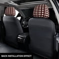Car Headrest Cover 2 Pcs Soft Water Resistant Elastic Bottom Machine ...