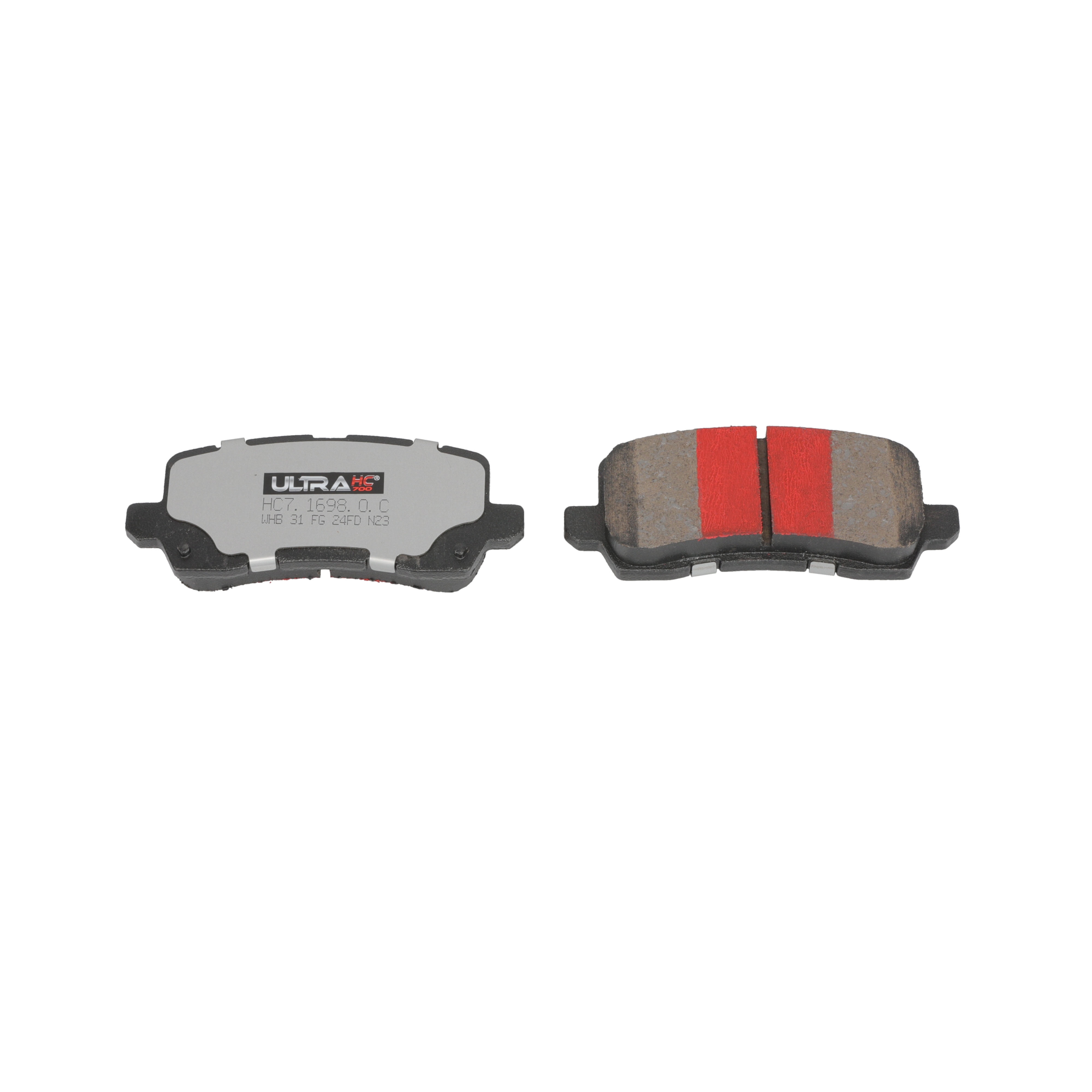 UltraHC 700 Brake Pad Set, Rear HC7.1698.0.C, Acura TLX 2020-2015