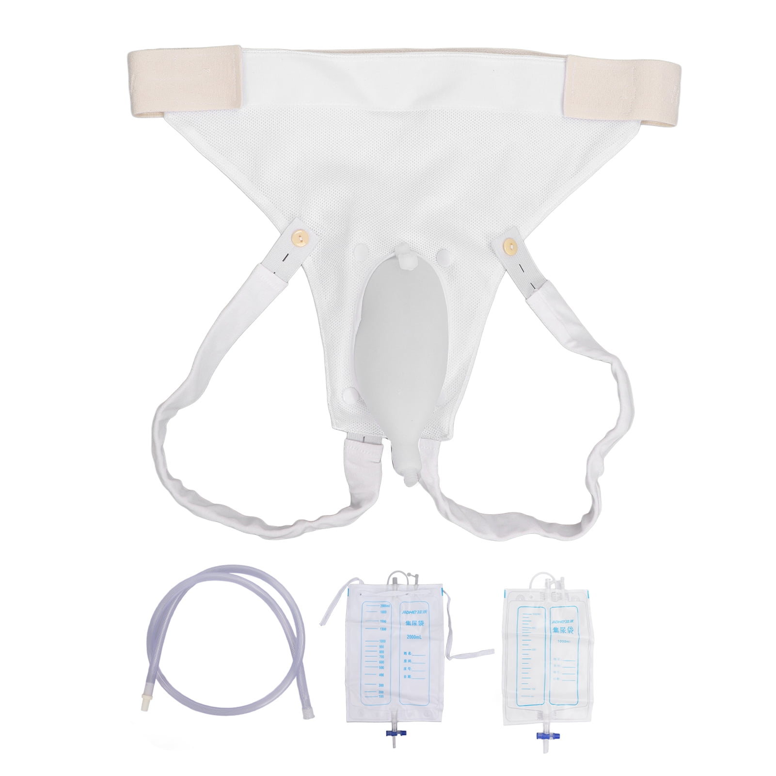 Male?Urine?Catheter?Bags, Reusable 1000ml?2000ml Urinal?Pee?Holder ...