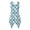 Teal Geometric Pattern, variant on HELLHERO Side Pockets Summer Sleeveless Dress, Tropical Fruit Print Sleeveless Dresses Polyester Round Neck Sleeveless Sundress Irregular Hem