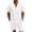 White, variant on Men's 2 Pieces Linen Set Notch Collar Tracksuit Short Sleeve T-Shirts and Short Sports Outfits