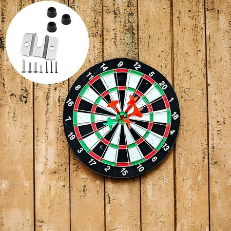 BESTSKY 2026 New Dart Board Hanging Kit U-Shaped Dartboard Mounting Bracket Heavy Duty Wall Hanging Dartboard for Home Game Room Bar Club Indoor Play