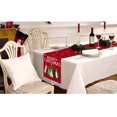 thumbnail image 6 of Luckky Christmas Table Runner 13x72 Inch, Xmas Trees Snowflakes Winter Holiday Decorative Farmhouse Table Decorations for Kitchen Dinning, Indoor Outdoor Dinner Party Decor, 6 of 7