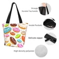thumbnail image 4 of Rocae Color Donut for Shoulder Bags for Women Tote Bag for Women with Zipper Closure, 4 of 6