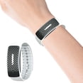 thumbnail image 3 of Rechargeable Ultrasonic Mosquito Repeller Bracelet, 3 Modes Waterproof Anti Mosquito Bite Wristband for Outdoor Indoor Camping Hiking (White), 3 of 9