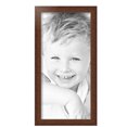 thumbnail image 2 of ArtToFrames 10" x 21" Walnut Picture Frame, 10x21 inch Brown Wood Poster Frame (WOM-4096), Pack, 2 of 8