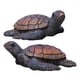 thumbnail image 1 of Juego de 2 figuras de tortuga en miniatura, adorables tortugas de resina para micropaisajes, minicriaturas marinas, adornos de tortuga., 1 of 7
