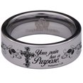 thumbnail image 2 of Bible Verse Philippians 1:29 Tungsten Carbide Ring, 2 of 9