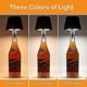 thumbnail image 2 of Wireless Wine Bottle Lamp Touch Control Lamp Rgb/3 Colors Night Light, Rechargeable Led Bottle Lamp Wireless Table Lamps For Bedroom Restaurant Bar, 2 of 5