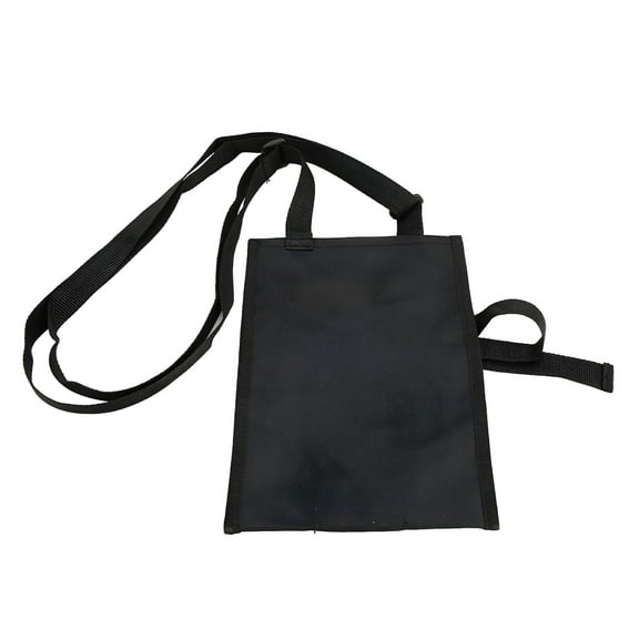 XIRQI Urine Catheter Bag Cover 1000Ml Adjustable Waterproof Reusable Catheter Leg Bag Holder For Outdoor Plane Travel Black