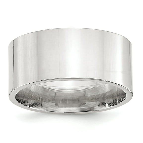 SS 10mm Comfort Fit Flat Size 6 Band