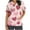 Multicolor#07, variant on Axiiglly Scrubs for Women Valentine's Day V Neck Scrub Tops Casual Short Sleeve Nursing Tops with Pockets Stretchy Nursing Undershirts Holiday Cute Heart Printed Scrubs Working Uniform
