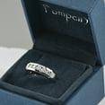 thumbnail image 4 of Pompeii Mens 1/2ct 14K White Gold Round Diamond Wedding Ring (G/H,I1), 4 of 6