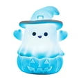 thumbnail image 2 of weibbin PVC Pumpkin Ghost Night Light 7 Color Changing LED Silicone Lamp Rechargeable for Halloween, 2 of 8