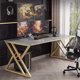 thumbnail image 4 of Free Shipping Organizer Office Desk Reception Gaming Student Bedroom Computer Desks Floor Home Bureau Meuble Modern Furniture My Lux Decor Round, 4 of 26