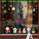 thumbnail image 1 of Etiqueta engomada impermeable de la pared de la ventana de cristal de la ventana Etiqueta de la ventana de Navidad, 1 of 5