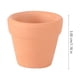 thumbnail image 2 of 12 macetas pequeñas de terracota de 3 x 3 cm, de cerámica, para cactus, suculentas, ideales para manualidades o como recuerdo de boda., 2 of 8