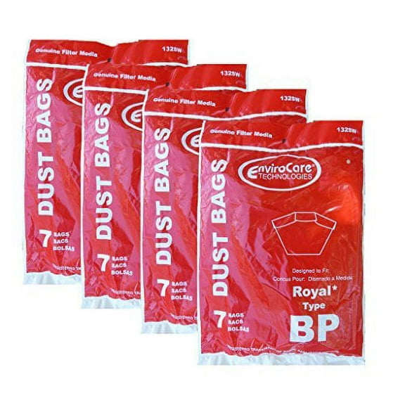 EnviroCare 28 Compatible with Royal Type BP 3KE2103000 Backpack Vacuum Bags RY4001 C2401