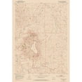 thumbnail image 3 of USGS 18x24 Black Modern Framed Museum Art Print Titled - North Butte Wyoming Quad - USGS 1953, 3 of 5