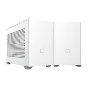 Cooler Master MCB-NR200-WNNN-S00 MasterBox NR200 Mini-Tower Computer Case - Mesh, Plastic, Steel - White