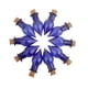 thumbnail image 1 of 1 unidades de corchos vacíos pequeños con mensaje en forma de frascos de vidrio, colgantes con dijes Gota de lágrima azul, 1 of 8
