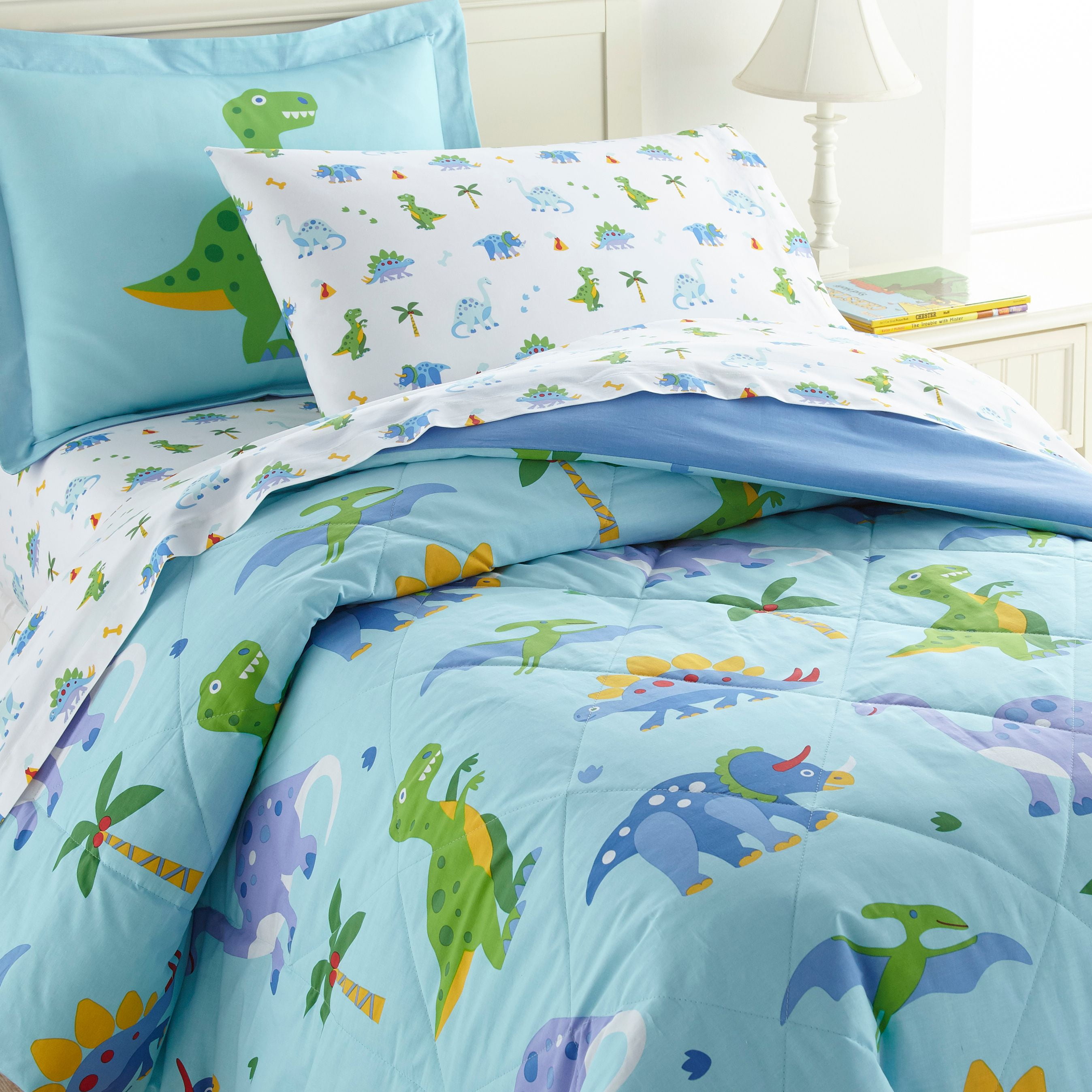 Olive Kids Dinosaur Land Bedding Comforter Set - Walmart ...