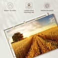 thumbnail image 6 of Elephant Stock Golden Wheat Fields Wall Art - Horizontal Canvas Wall Art - Living Room Wall Decor - Floral And Botanical Canvas - Gray And Blue Decor - 30" x 20", 6 of 8