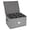 Light Gray, variant on 16 Cell Grey 2PACK Stemware Holder Storage Containers