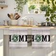 thumbnail image 4 of Eucalyptus Leaves Kitchen Towels Set of 3, Rustic Botanical Plants Text Wood Grain Soft Microfiber Dish Towels, Absorbent Washable Dishcloths for Kitchen Cleaning, Drying Dishes, 18x28 Inches, 4 of 9