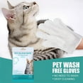 thumbnail image 5 of WozhuoToy Pet Disposable Gloves For Cats And Dogs To Bathe And Clean Dry Cleaning Gloves Suitable For Pet Fullbody Cleaning Gloves 5ml, 5 of 6