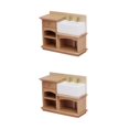 thumbnail image 1 of Transemion Exquisite Wooden Wash Basin Fine Craftsmanship Wide Application Multifunctional Gifts As Shown 2Set, 1 of 6