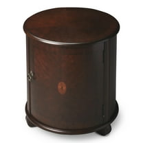 Butler Specialty Traditional Round Drum Table In Plantation Cherry