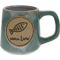 Pavilion Gift Company - River Livin' - 15 oz Mug