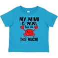 thumbnail image 3 of Inktastic Mimi and Papa Love Me Crab Boys or Girls Toddler T-Shirt, 3 of 5