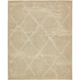 thumbnail image 2 of Rugs.com Lattice Shag Collection Rug – 8' x 10' Beige Shag Rug Perfect For Living Rooms, Large Dining Rooms, Open Floorplans, 2 of 9