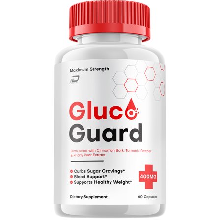 Gluco Guard Blood Support Capsules Gluco Guard Advanced Supplement All Natural Formula to Maintain Healthy Levels Maximum Strength Daily Formula Gluco Guard Capsules Reviews (60 Capsules)