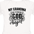 thumbnail image 4 of Inktastic My Grandma Was So Amazing God Made Her an Angel Boys or Girls Long Sleeve Baby Bodysuit, 4 of 5