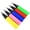 5pcs, variant on Fridja Hand Air Pump for Balloons,9" Portable Manual Balloon Pump, Mini Hand Pump for Inflatables, Pool Floats, Party Garlands, Exercise and Yoga Balls