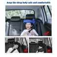 thumbnail image 3 of Banda ajustable para soporte de cabeza para asiento de coche para niños, banda ajustable para soporte de cabeza y cuello: una solución cómoda y segura para dormir, 3 of 5