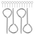 thumbnail image 4 of 100pcs Fire Extinguisher Lock Pin Stainless Steel Pull Pin Replacement Safety Pin Supply, 4 of 6