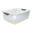 thumbnail image 4 of Sterilite Medium & Small Ultra Plastic Storage Bin Organizer Basket (18 Pack), 4 of 12