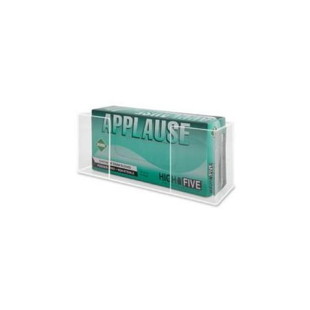KANTEK Glove Box Holder, Single, 11x3-1/2x4-3/4, Clear