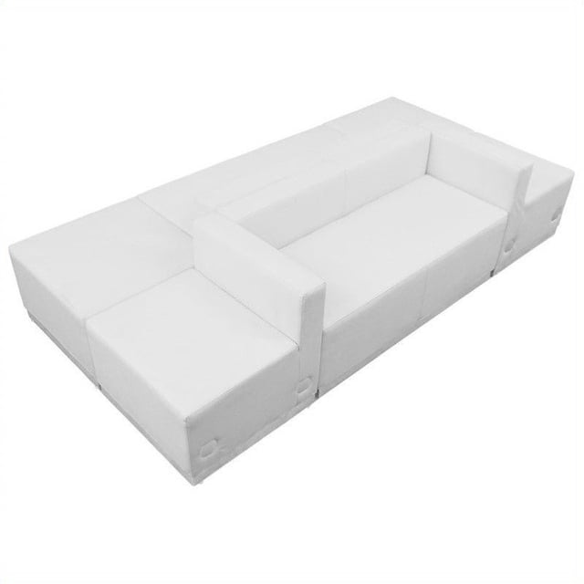 Flash Furniture Hercules Alon 6 Pièces de Réception en Blanc