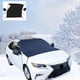 thumbnail image 1 of Protector de nieve para coche, 6 ganchos, antirrobo, para parabrisas delantero, antirrobo, con espejo retrovisor, parasol, 1 of 9
