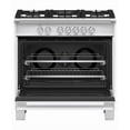 thumbnail image 2 of OR36SCG4W1 36" Classic Series Freestanding Gas Range with 4.7 cu. ft. Capacity  AeroTech Convection  and 2 Racks  in White, 2 of 5