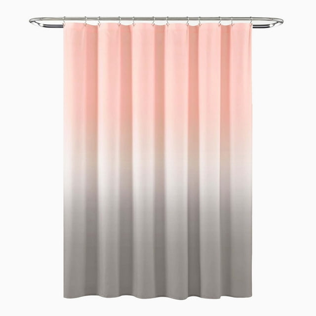 Bdday Shower Curtain, Design and Polyester, Quick-Drying, Weighted Hem, Short Shower Curtains Set for Bathroom, and Washable with 12 Hooks